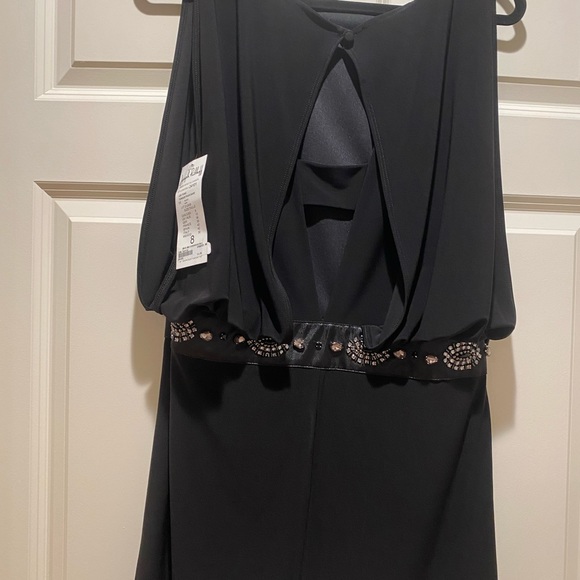 Black party dress size 8 - Picture 2 of 4